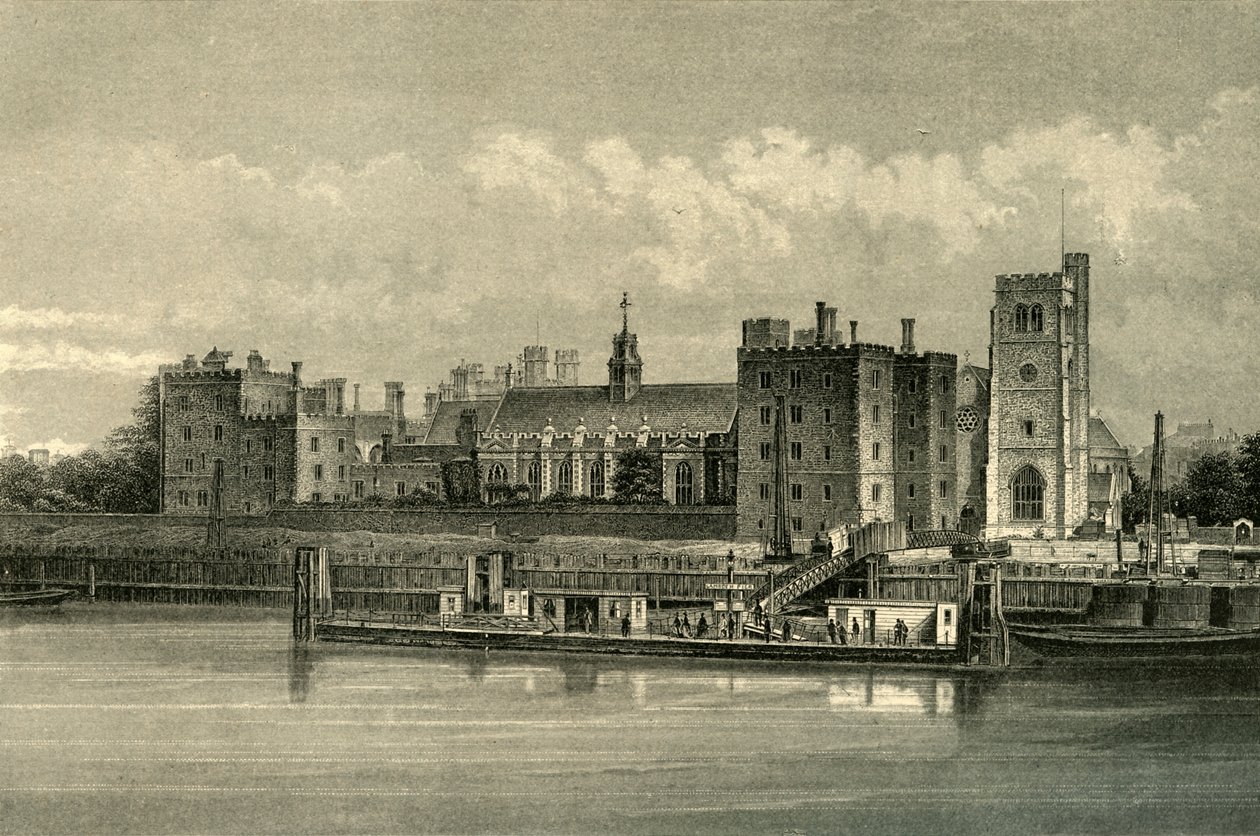 Pałac Lambeth, ok. 1878 r. autorstwa Unbekannt
