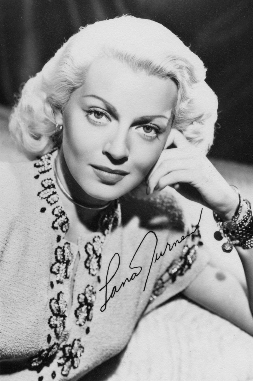 Lana Turner 1921-1995, amerykańska aktorka, ok. 1940 autorstwa Unbekannt