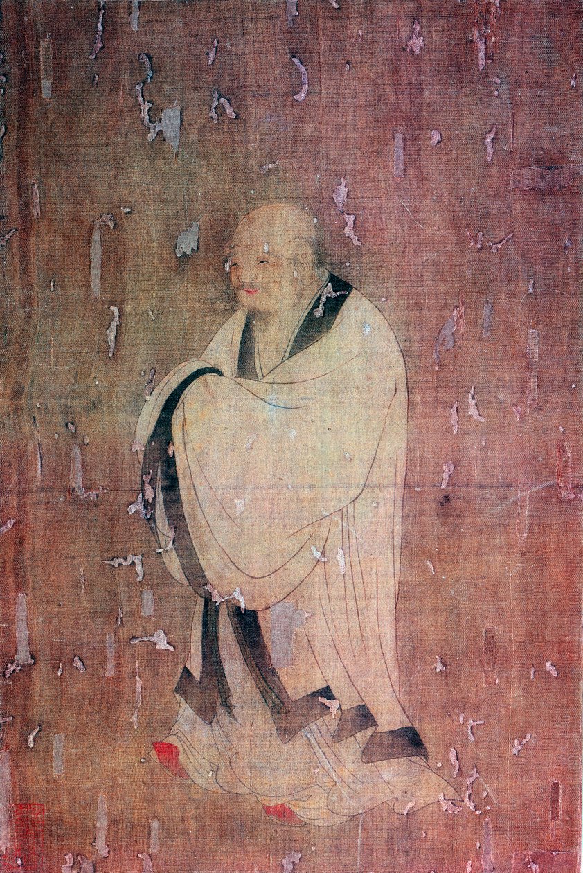 Lao-Tzu, chiński filozof i mędrzec autorstwa Unbekannt