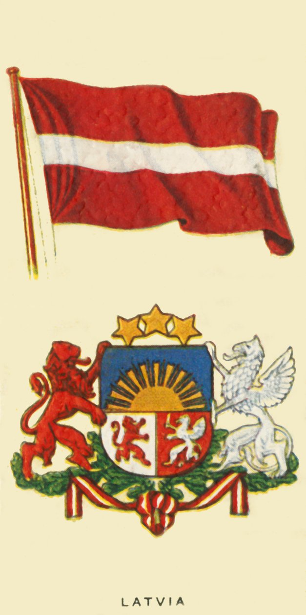 Łotwa, ok. 1935. autorstwa Unbekannt