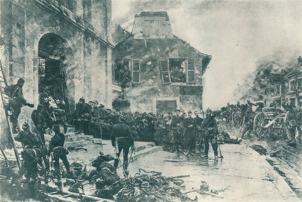 Le Bourget, 1870, 1884 autorstwa Unbekannt