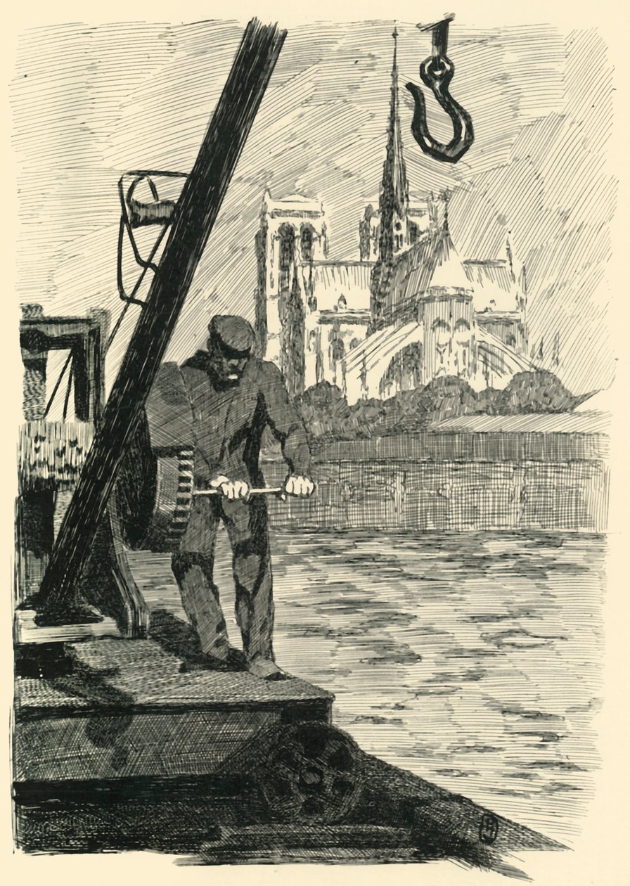 Przy łóżku Notre-Dame, Le Matin, 1903. autorstwa Unbekannt