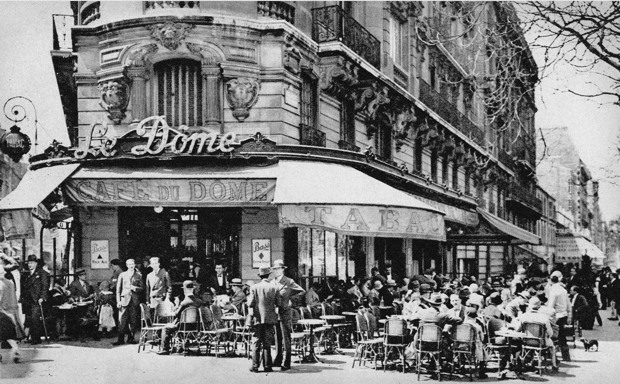 Kopuła, Boulevard du Montparnasse. autorstwa Unbekannt