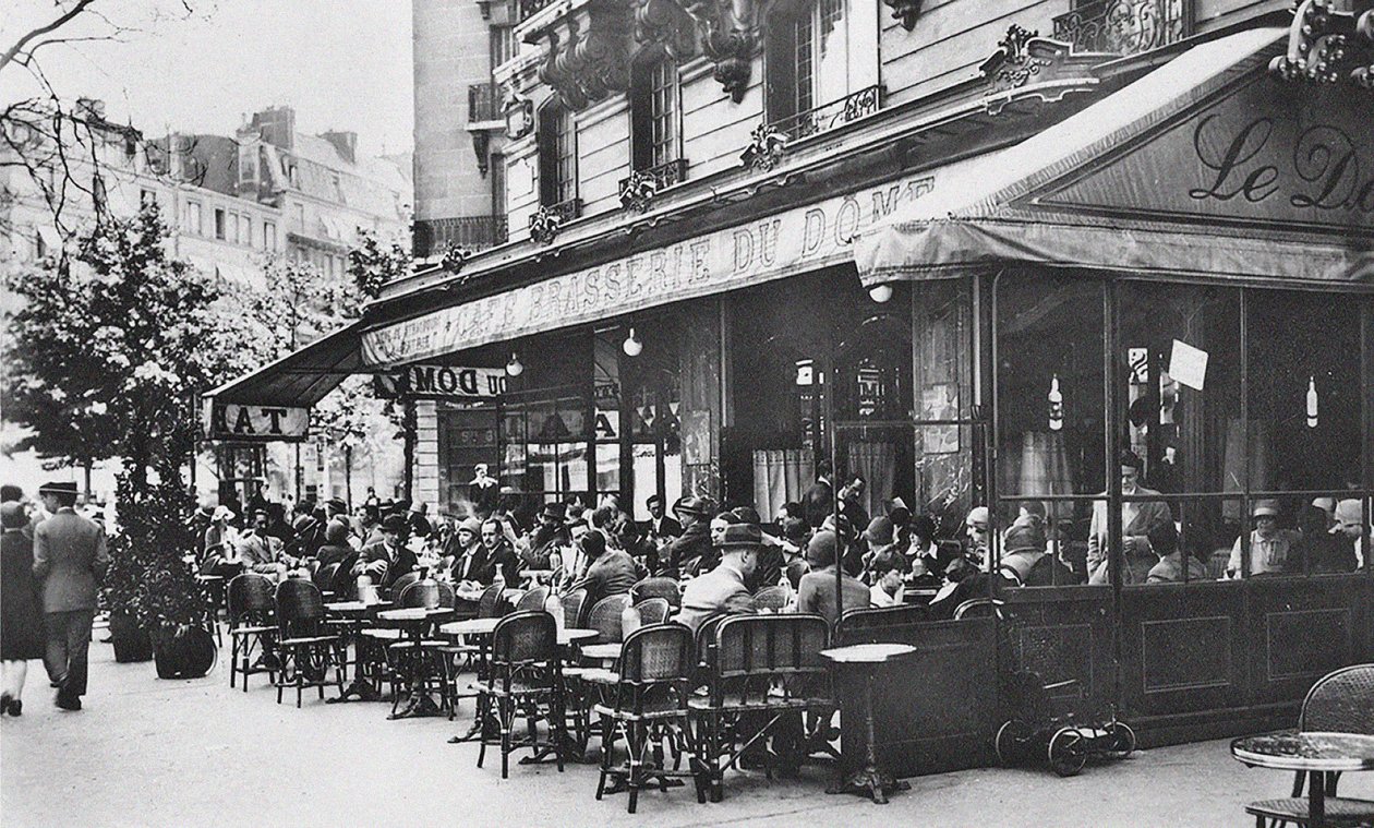 Kopuła, Boulevard du Montparnasse. autorstwa Unbekannt