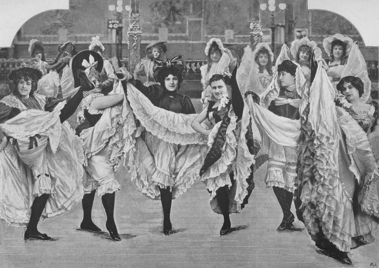 Ogród Paryski - czyli przyjemności lata, 1900 autorstwa Unbekannt