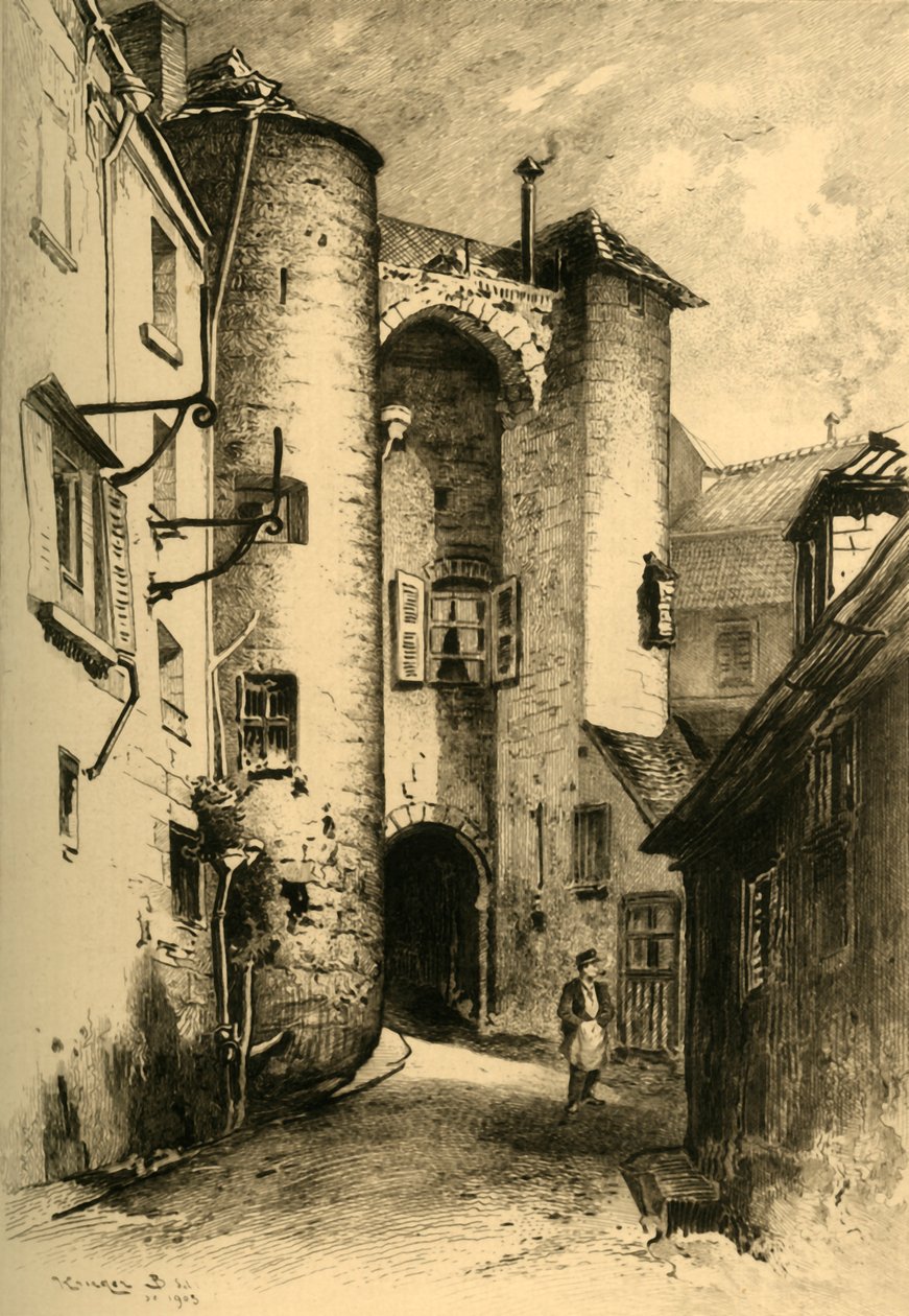 Przejście od Chénizelles do Laon Aisne, 1903. autorstwa Unbekannt