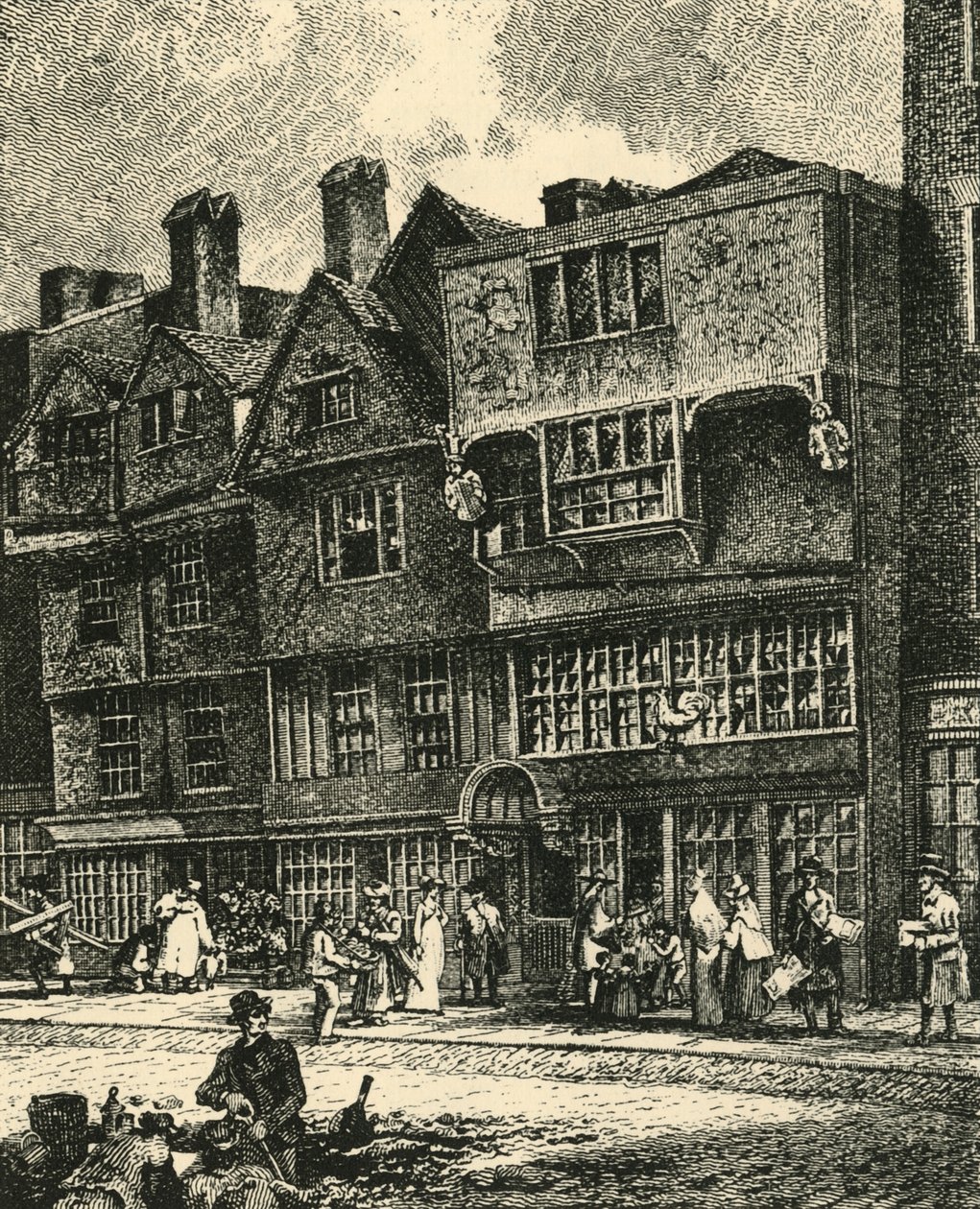 Ulica Leadenhall, XVIII wiek, 1925. autorstwa Unbekannt