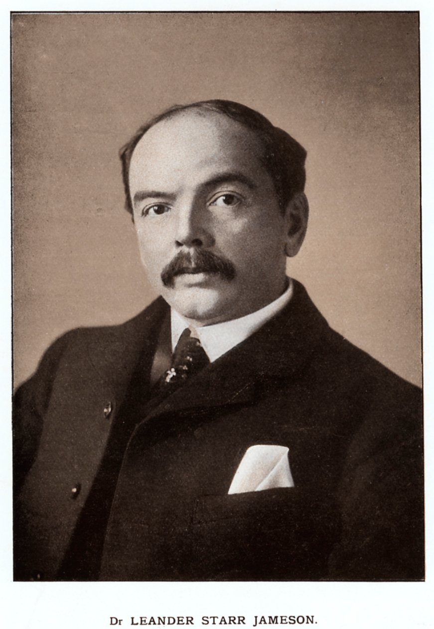 Leander Starr Jameson, urodzony w Szkocji polityk południowoafrykański, ok. 1900. autorstwa Unbekannt