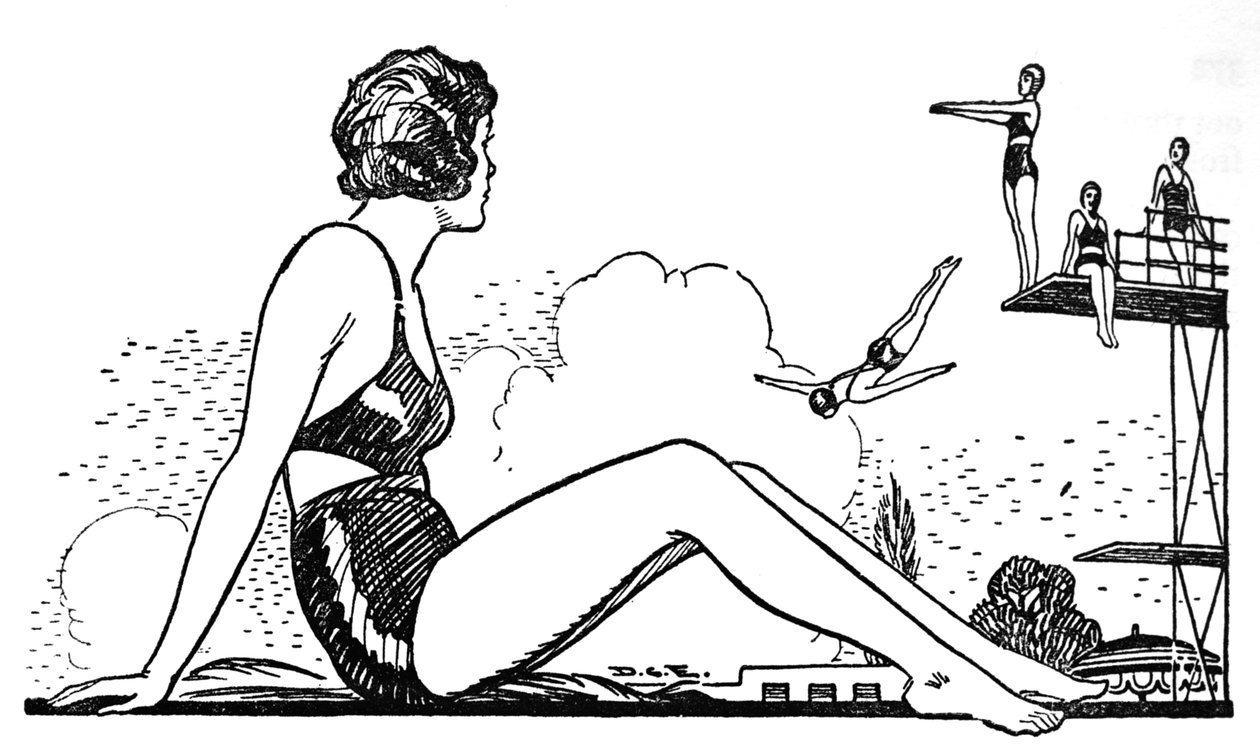 Naucz się pływać, 1937 autorstwa Unbekannt