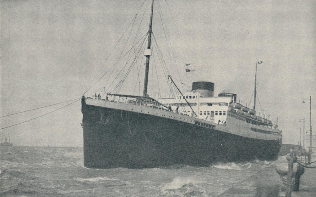 Opuszczenie lądowiska w Liverpoolu, 1936 autorstwa Unbekannt