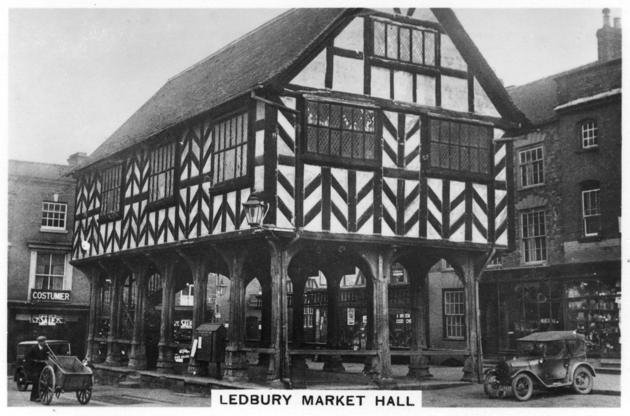 Ledbury Market Hall, Herefordshire, 1937 autorstwa Unbekannt