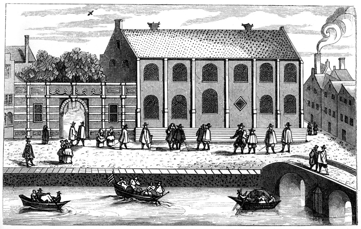 Uniwersytet w Leiden, Leiden Leyden, Holandia, 1614 1849 autorstwa Unbekannt