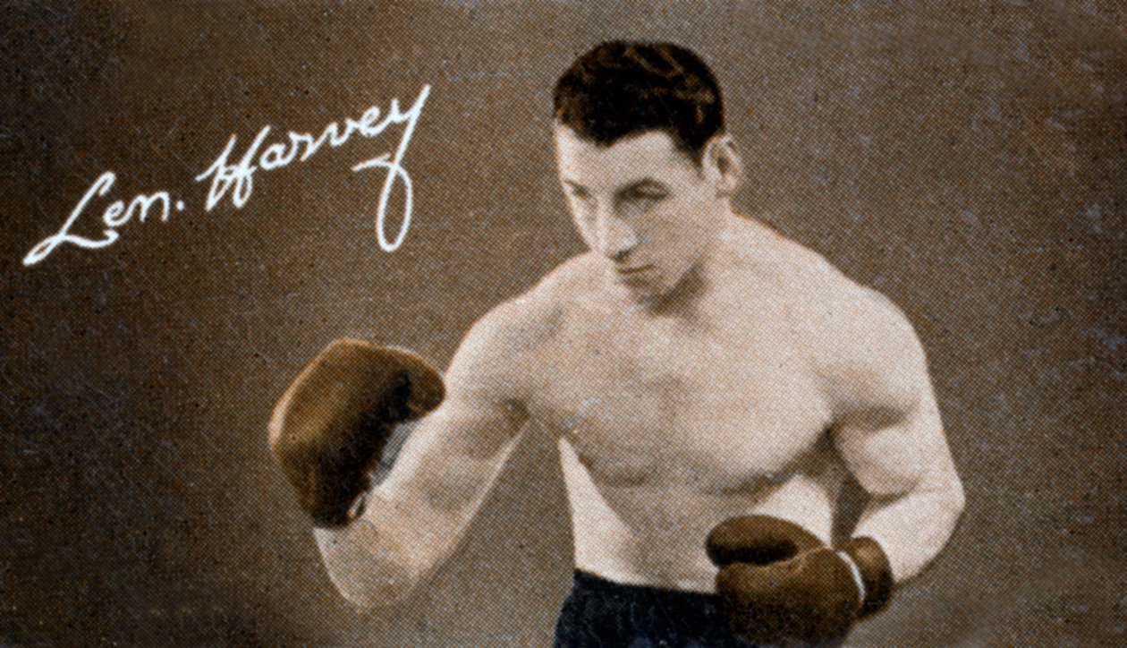 Len Harvey, mistrz bokserski wagi półciężkiej Wielkiej Brytanii, 1935 autorstwa Unbekannt