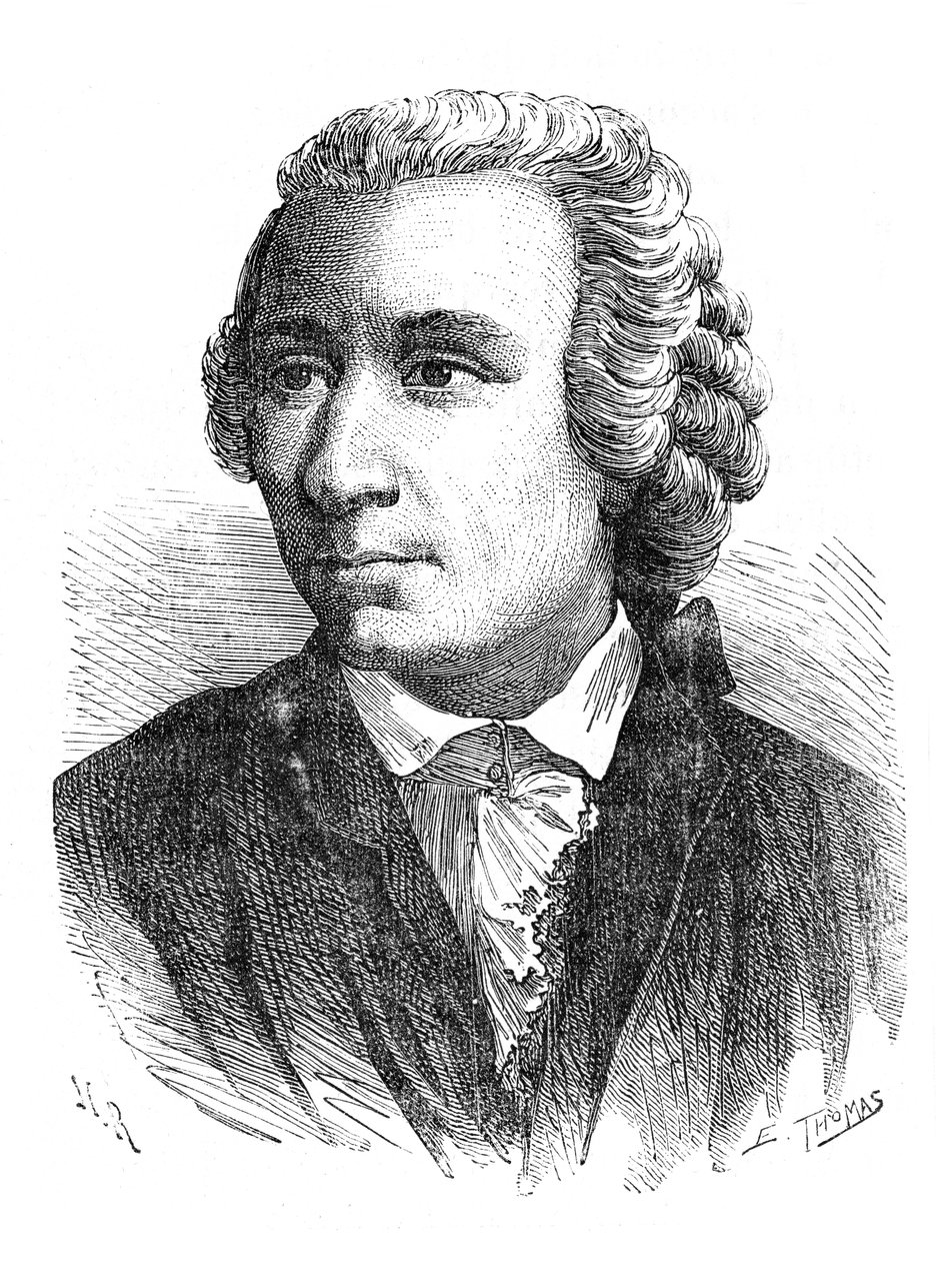 Leonhard Euler, XVIII-wieczny szwajcarski matematyk, 1874 autorstwa Unbekannt