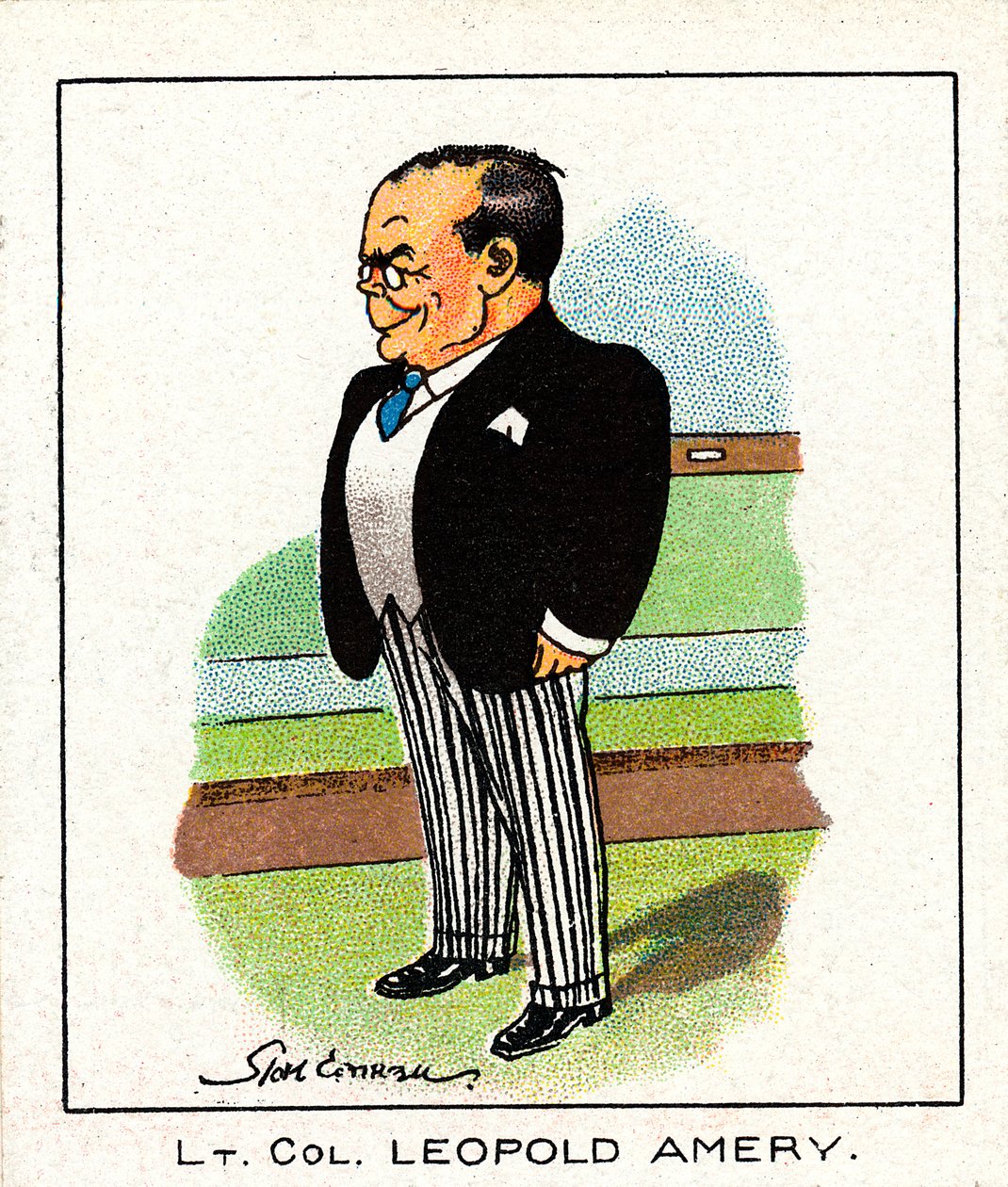 Leopold Charles Maurice Stennett Amery 1873-1955, angielski konserwatywny polityk, 1929 autorstwa Unbekannt