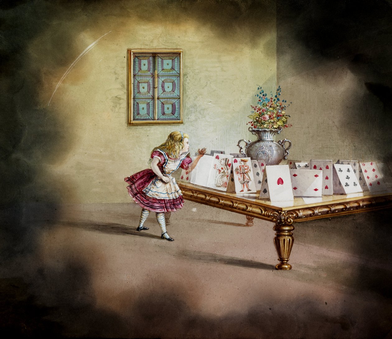 Alicja w Krainie Czarów - Alicja w Krainie Czarów, magiczna latarnia autorstwa Unbekannt