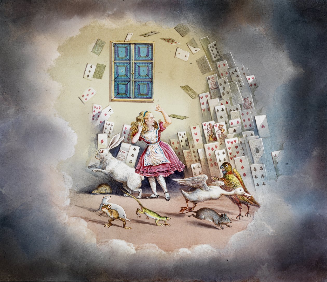 Alicja w Krainie Czarów - Alicja w Krainie Czarów, magiczna latarnia autorstwa Unbekannt