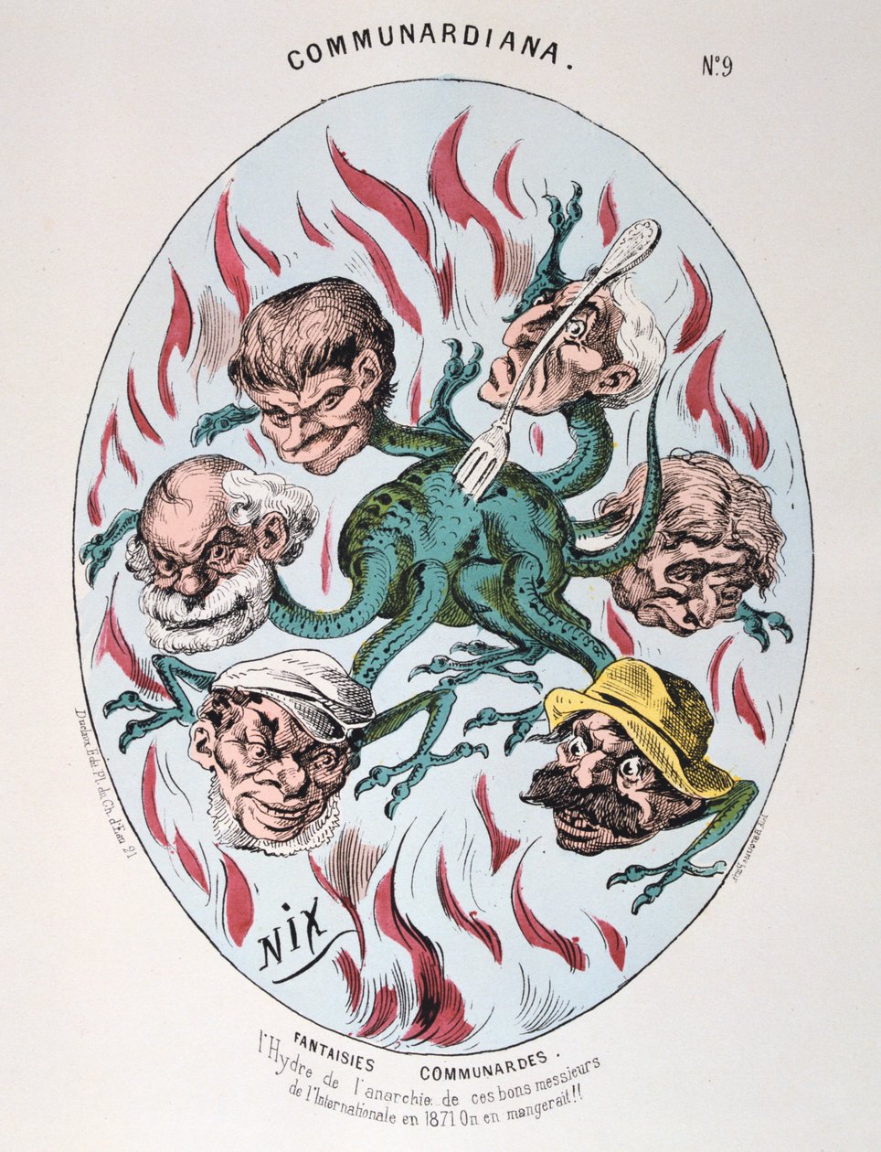 Piękne Dni Komuny, 1871 autorstwa Unbekannt