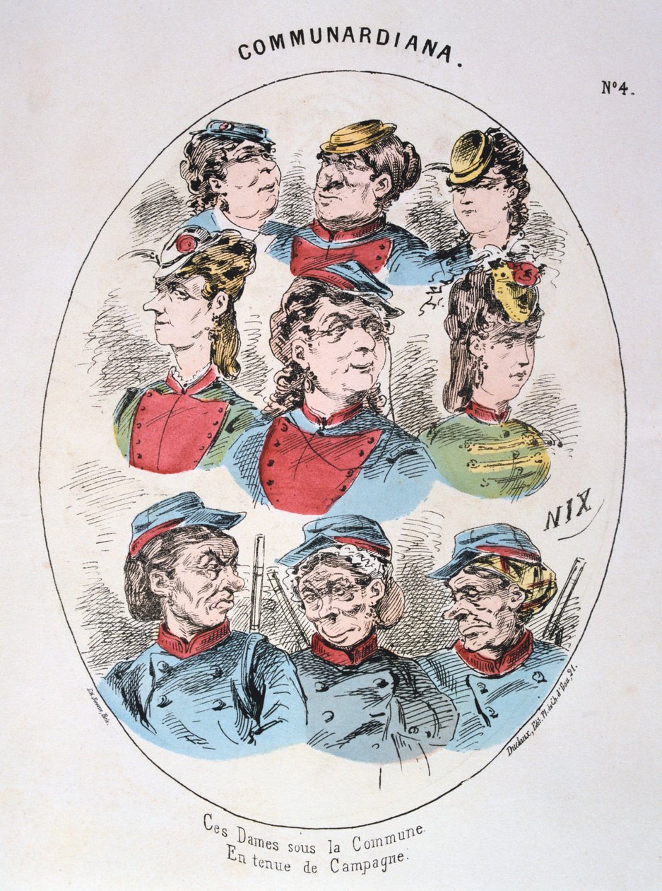 Piękne Dni Komuny, 1871 autorstwa Unbekannt
