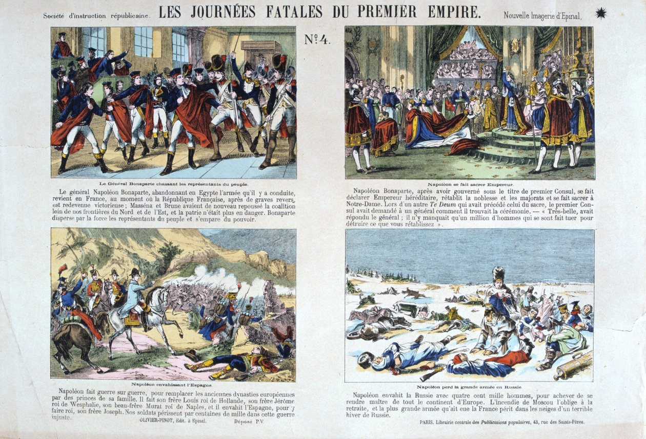 Śmiertelne dni Pierwszego Cesarstwa, Rewolucja 1789, Francja autorstwa Unbekannt