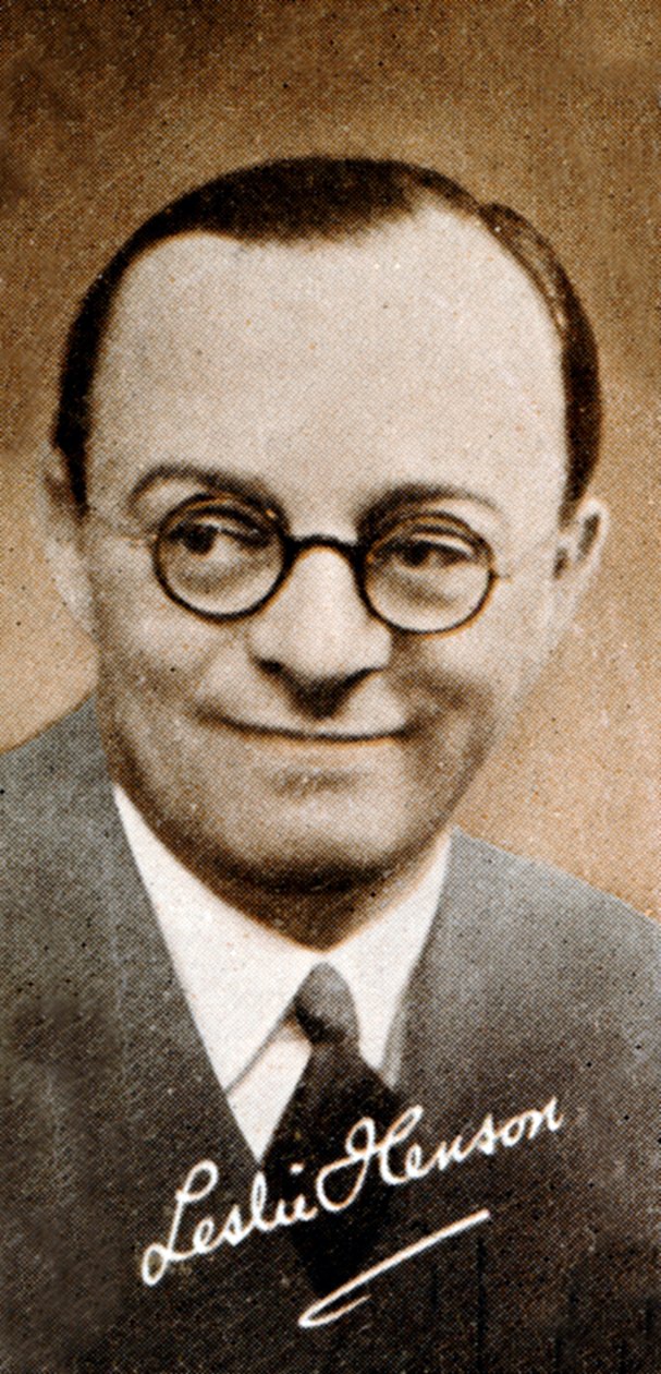 Leslie Lincoln Henson 1891-1957, angielski komik, aktor, producent i reżyser, 1935 autorstwa Unbekannt
