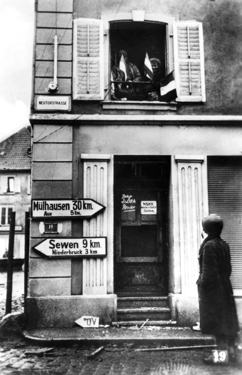 Wyzwolenie Alzacji-Lotaryngii, 1944-1945 autorstwa Unbekannt