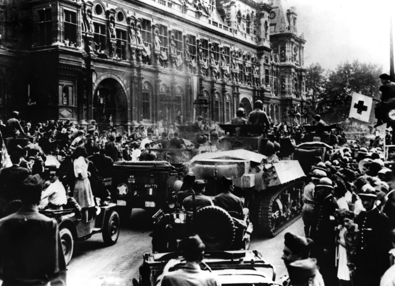 Wyzwolenie Paryża, 25 sierpnia 1944 autorstwa Unbekannt