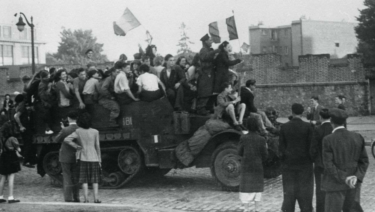 Wyzwolenie Paryża, sierpień 1944 autorstwa Unbekannt