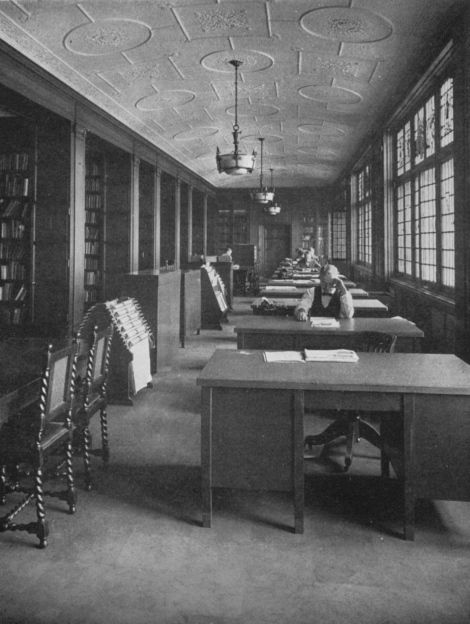 Biblioteka i redakcja, The Evening News Building, Detroit, Michigan, 1924 autorstwa Unbekannt