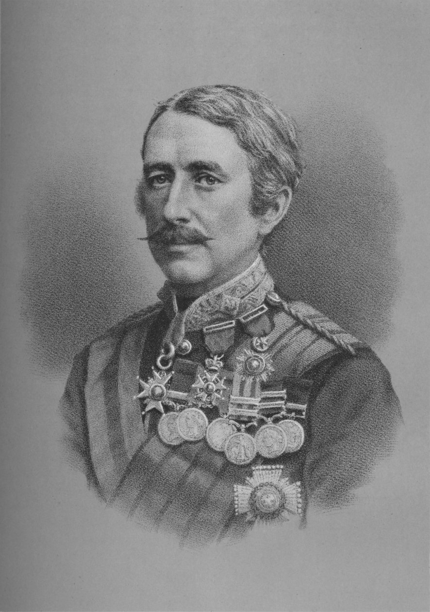 Generał porucznik Sir Garnet Joseph Wolseley, żołnierz brytyjski, 1882 1883 autorstwa Unbekannt