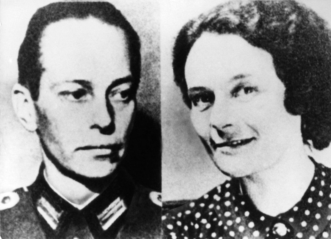 Porucznik Peter Yorck von Wartenburg i jego żona Marion, c1939-1944 autorstwa Unbekannt