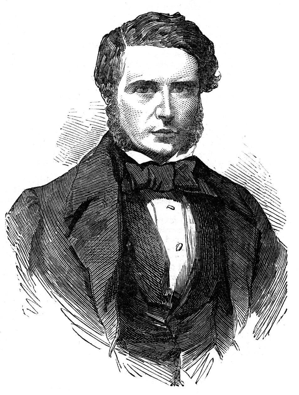 Porucznik Samuel Gurney Cresswell 1827-1867, oficer marynarki, 1853 autorstwa Unbekannt