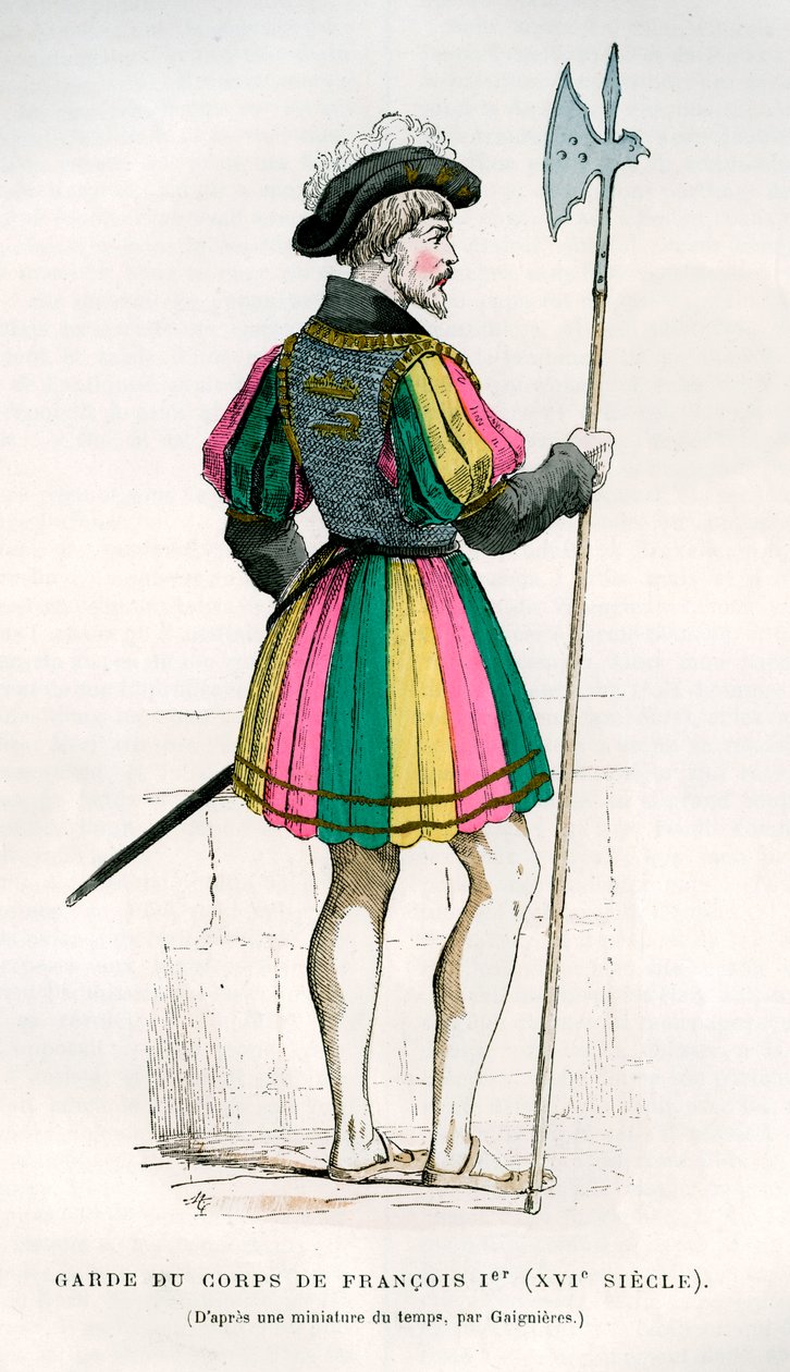 Life Guard lub ochroniarz Franciszka I z Francji, XVI wiek 1882-1884 autorstwa Unbekannt