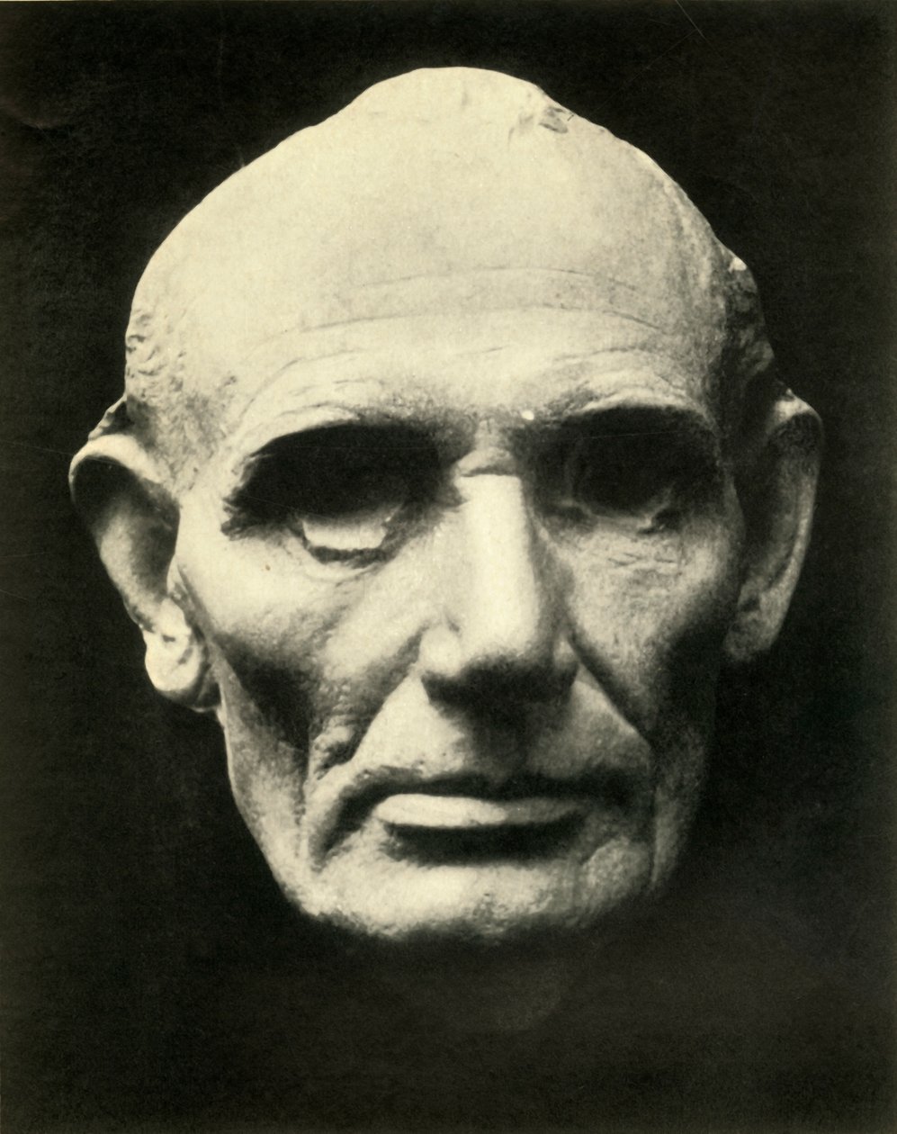 Maska życia Abrahama Lincolna, 1860, 1930. autorstwa Unbekannt
