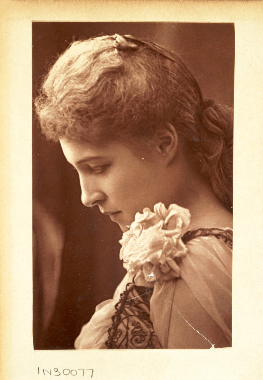 Lillie Langtry w „Niebezpieczeństwie”, c1885 autorstwa Unbekannt