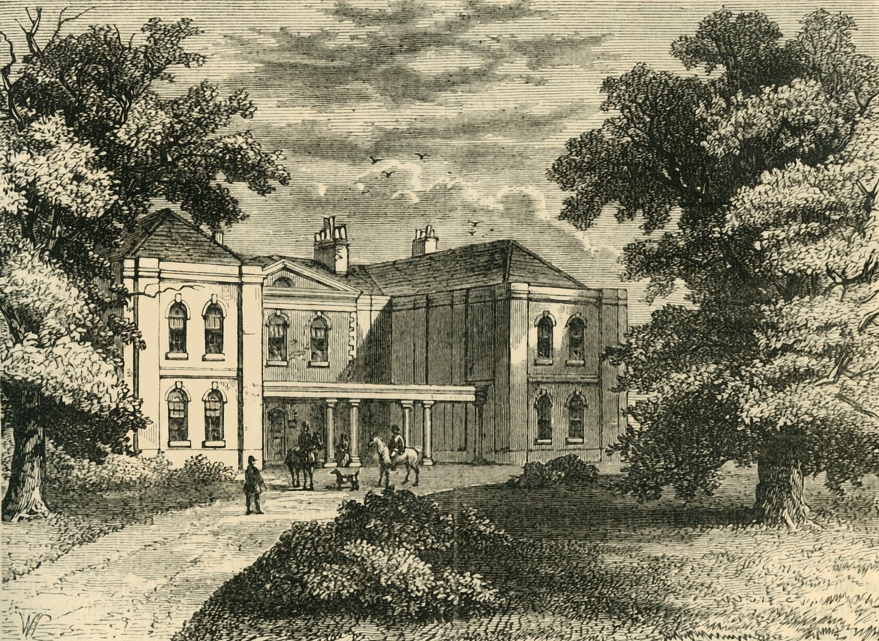 Lime Grove, Putney, 1810 r., ok. 1878 r. autorstwa Unbekannt