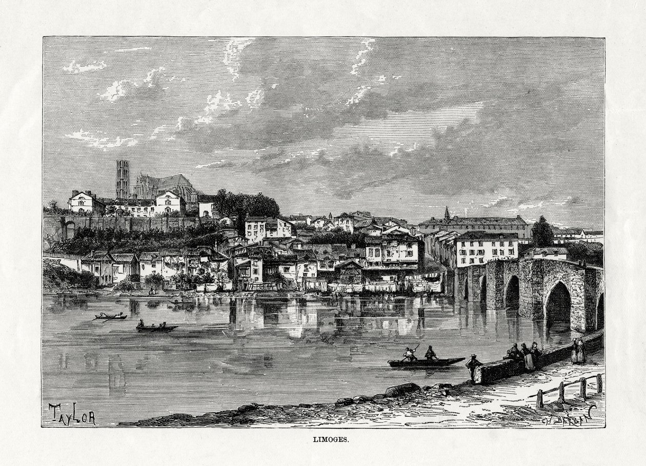 Limoges, Francja, 1879 autorstwa Unbekannt