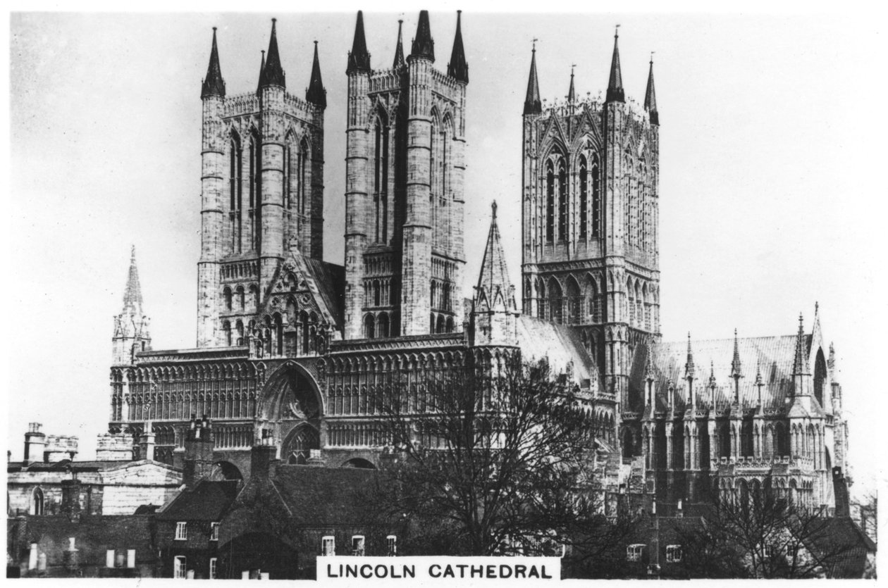 Katedra w Lincoln, 1936 r autorstwa Unbekannt