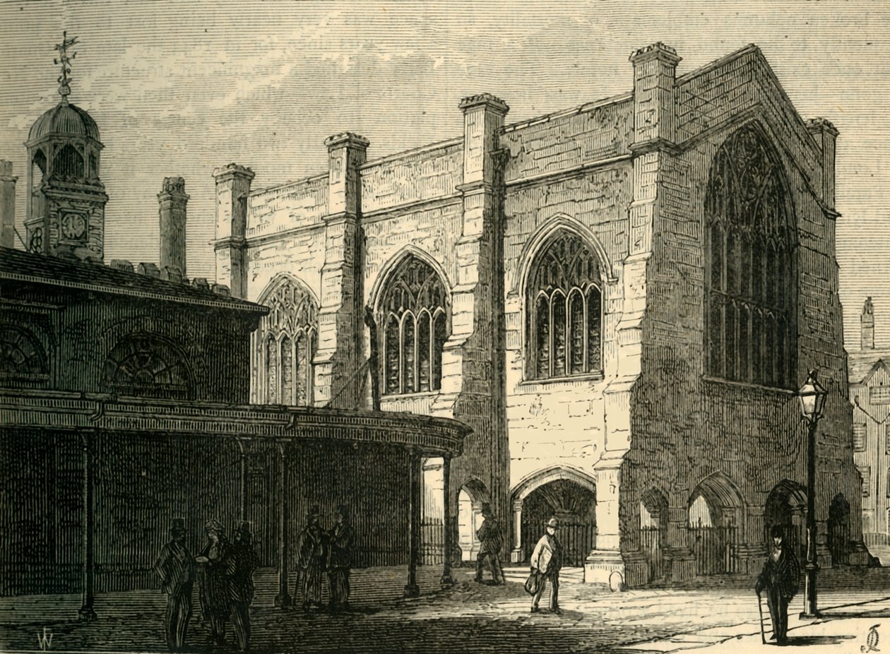 Kaplica Lincolns Inn, 1881. autorstwa Unbekannt