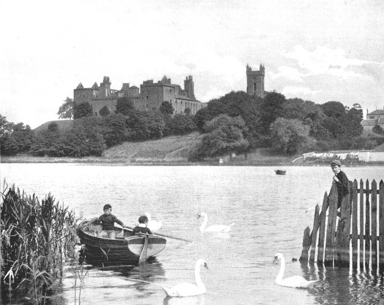 Pałac Linlithgow, West Lothian, Szkocja, 1894. autorstwa Unbekannt