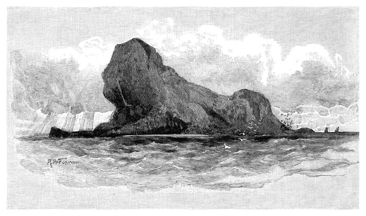 Wyspa Lwa, Australia, 1886 r. autorstwa Unbekannt