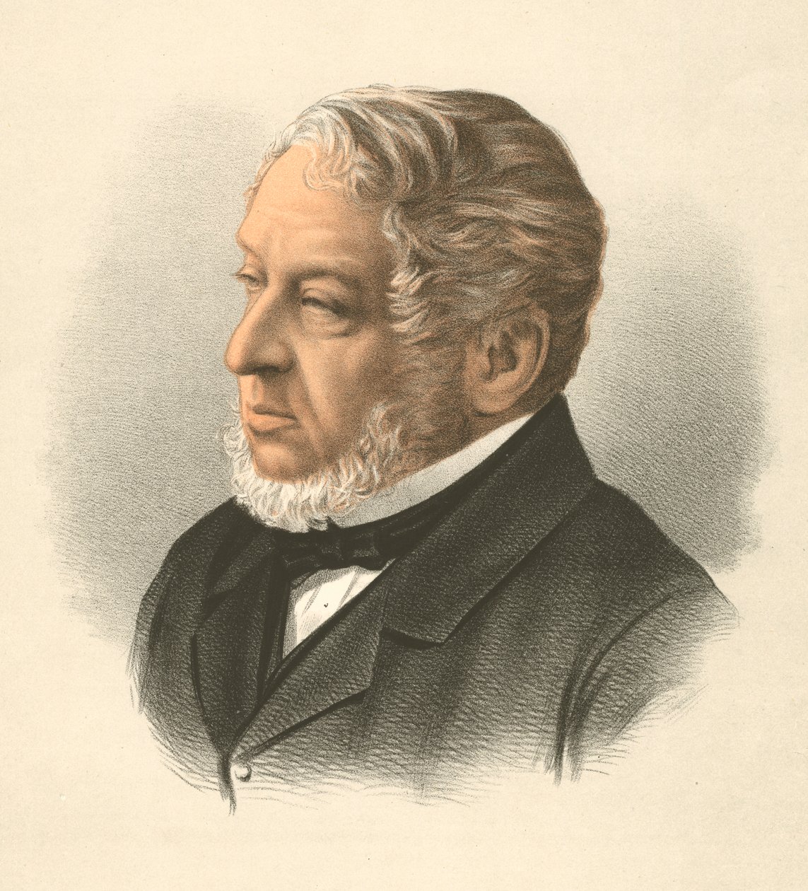Lionel Nathan de Rothschild, Baron Rothschild, ok. 1880 autorstwa Unbekannt