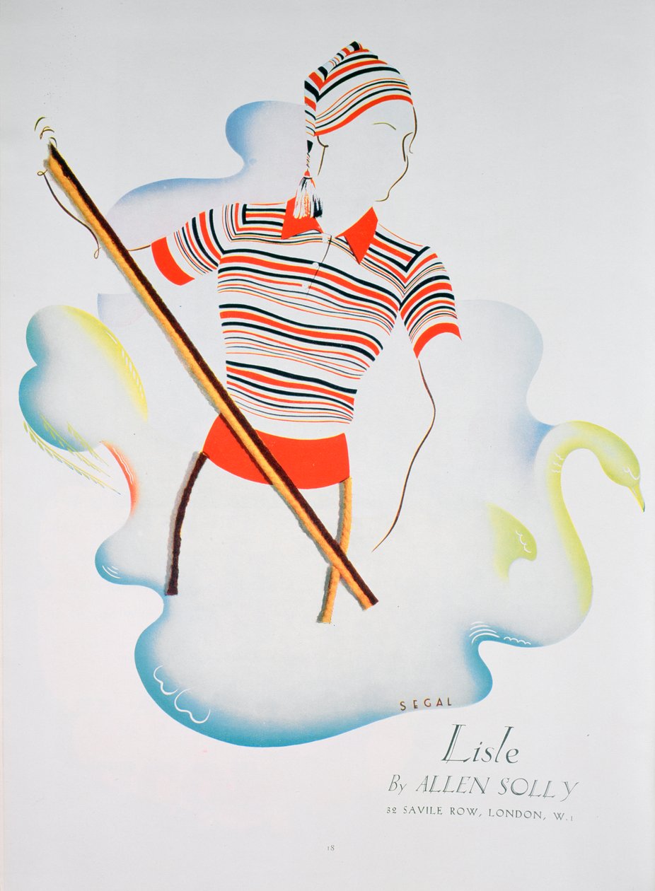 Lisle, Allen Solly, reklama mody, 1937 autorstwa Unbekannt