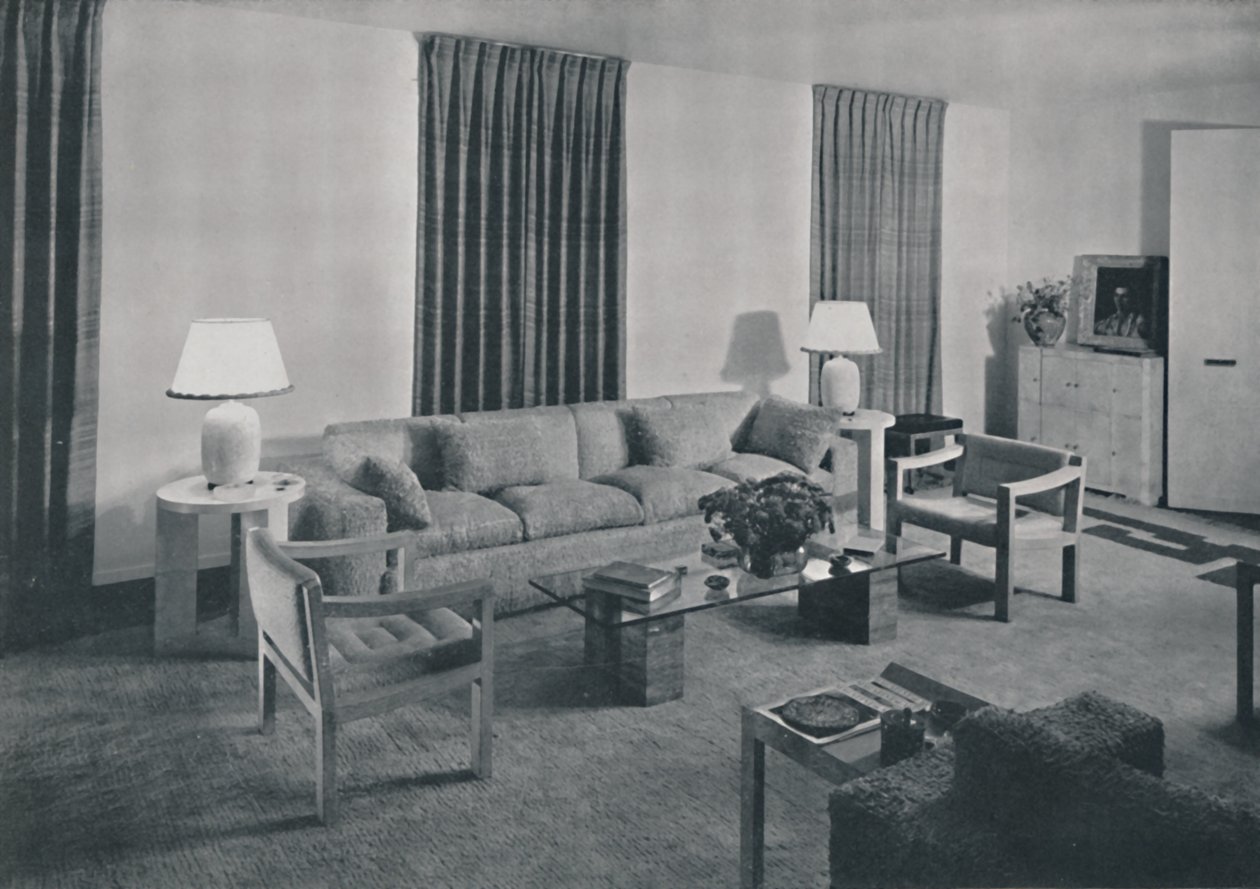 Salon w mieszkaniu Samuela A. Marksa, 1942 r. autorstwa Unbekannt