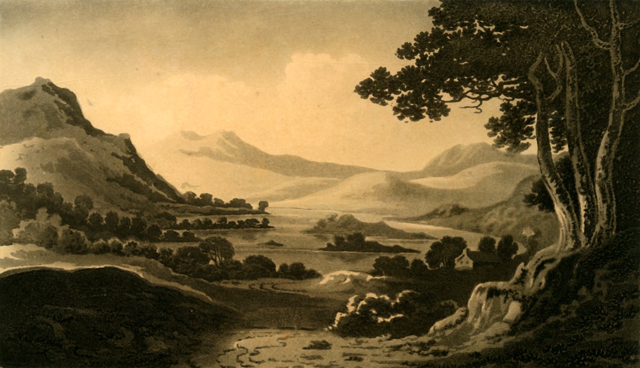 Loch-Kaitrin, West-End, 1802. autorstwa Unbekannt