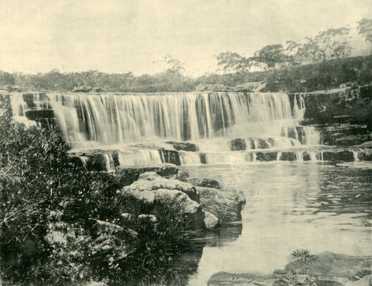 Loddon Falls, Nowa Południowa Walia, 1901. autorstwa Unbekannt