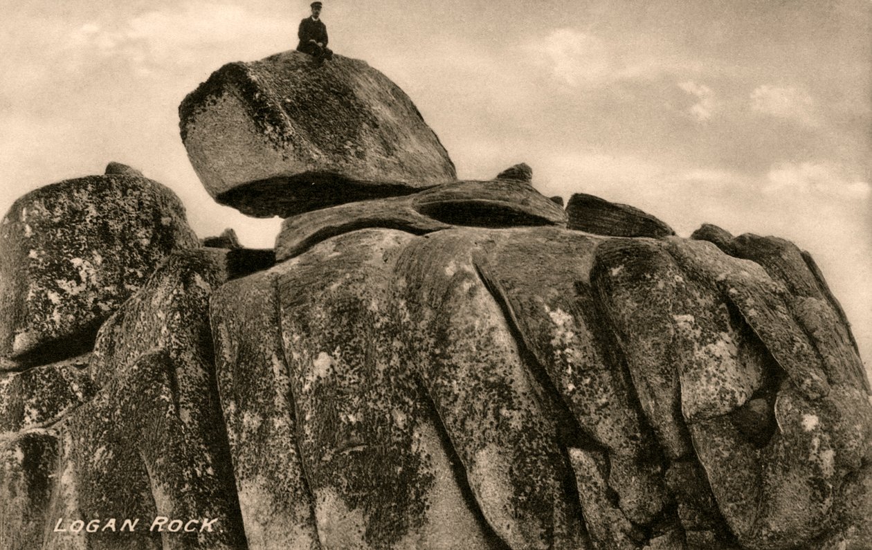 Logan Rock, XX wiek autorstwa Unbekannt