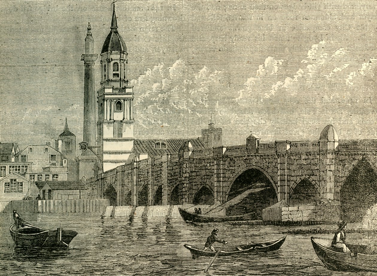 Most Londyński, ok. 1872 r. autorstwa Unbekannt