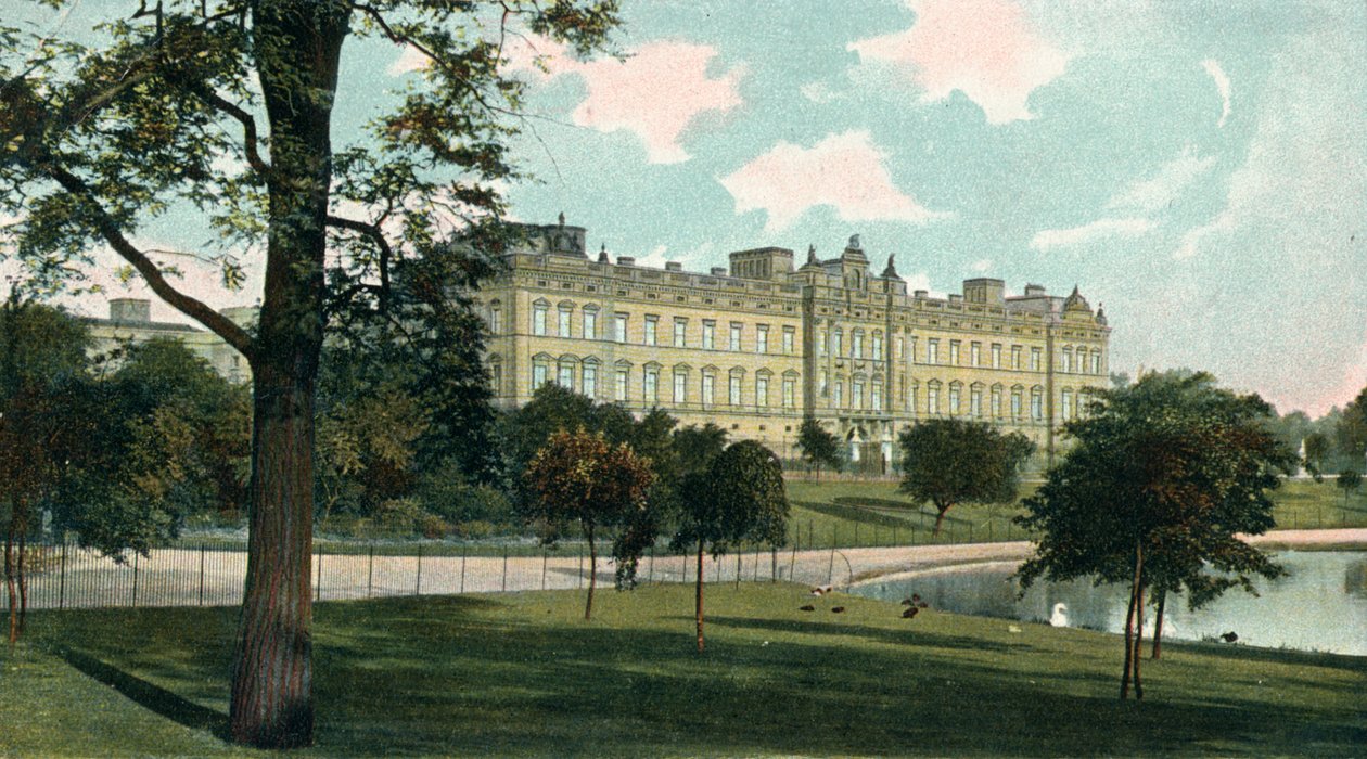 Londyn, Pałac Buckingham, c1907 autorstwa Unbekannt