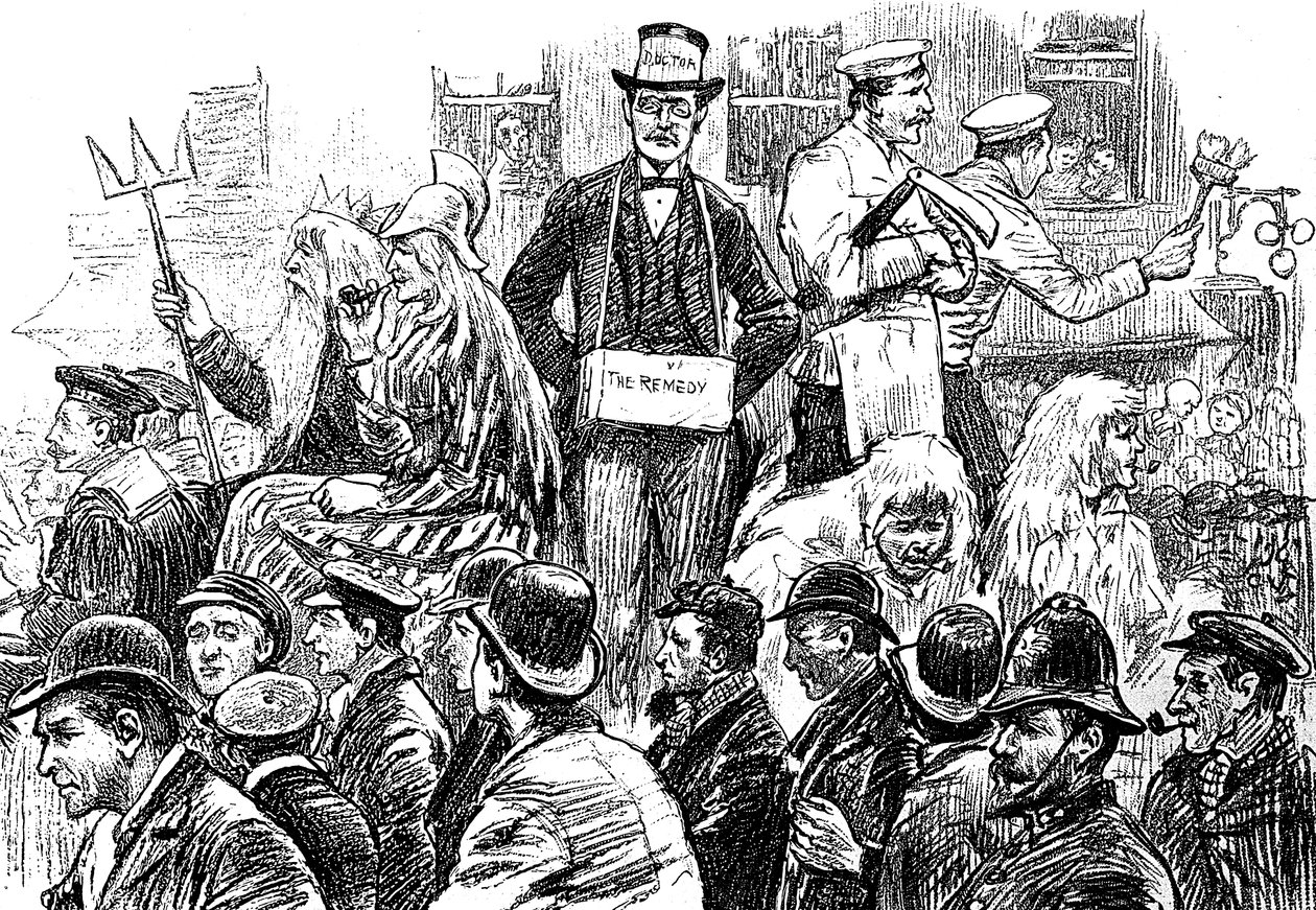 Londyński Dokers Strike, wrzesień 1889 autorstwa Unbekannt